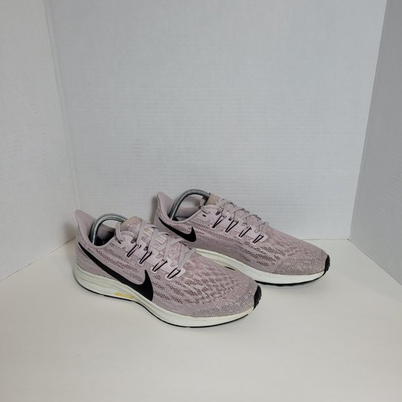 Nike Air Zoom Pegasus 36 Lavender Black Women's Running Athletic Sneakers Sz 10 - Picture 2 of 12